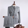 Groom's suit set, men's three-piece set, slim-fit Korean business professional formal wear, best man's suit, wedding dress suit details Picture